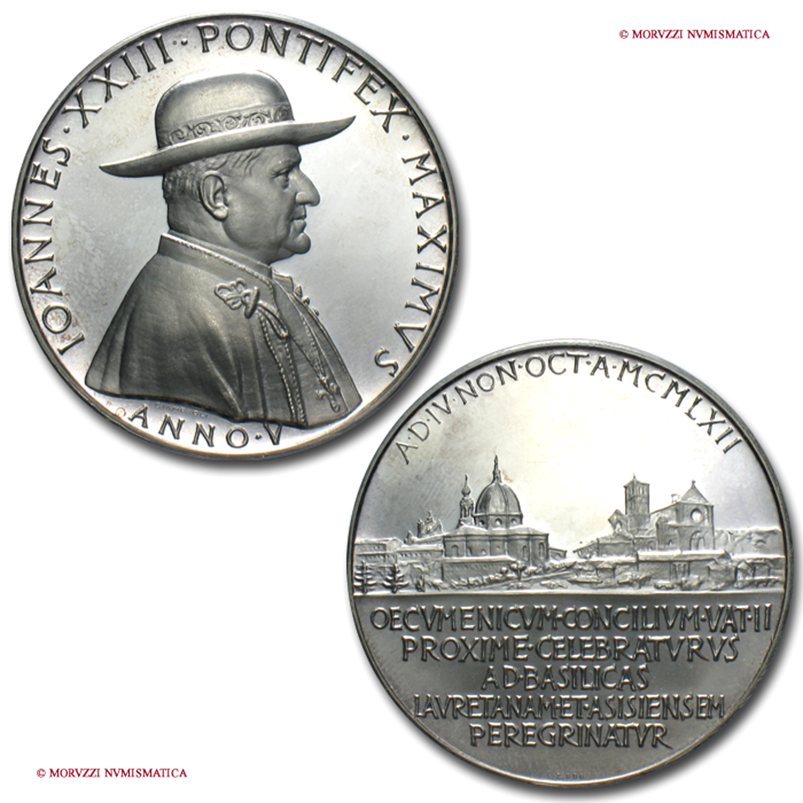 Città del Vaticano, GIOVANNI XXIII, Roncalli, 1958-1963, MEDAGLIA, A. V | Moruzzi Numismatica