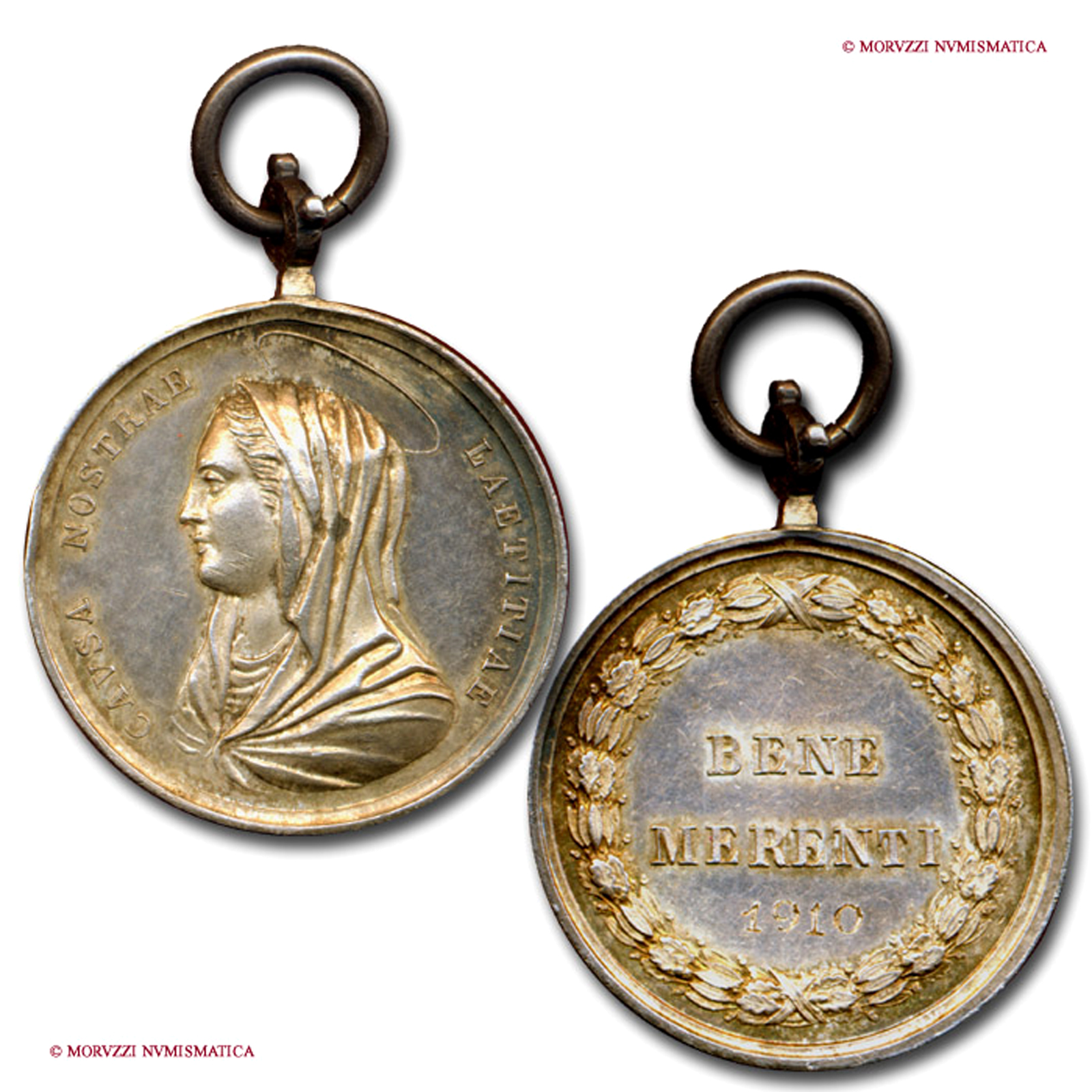 Stato Pontifcio, PIO IX, Mastai Ferretti, 1846-1878, MEDAGLIA mm. 31, 1910 | Moruzzi Numismatica