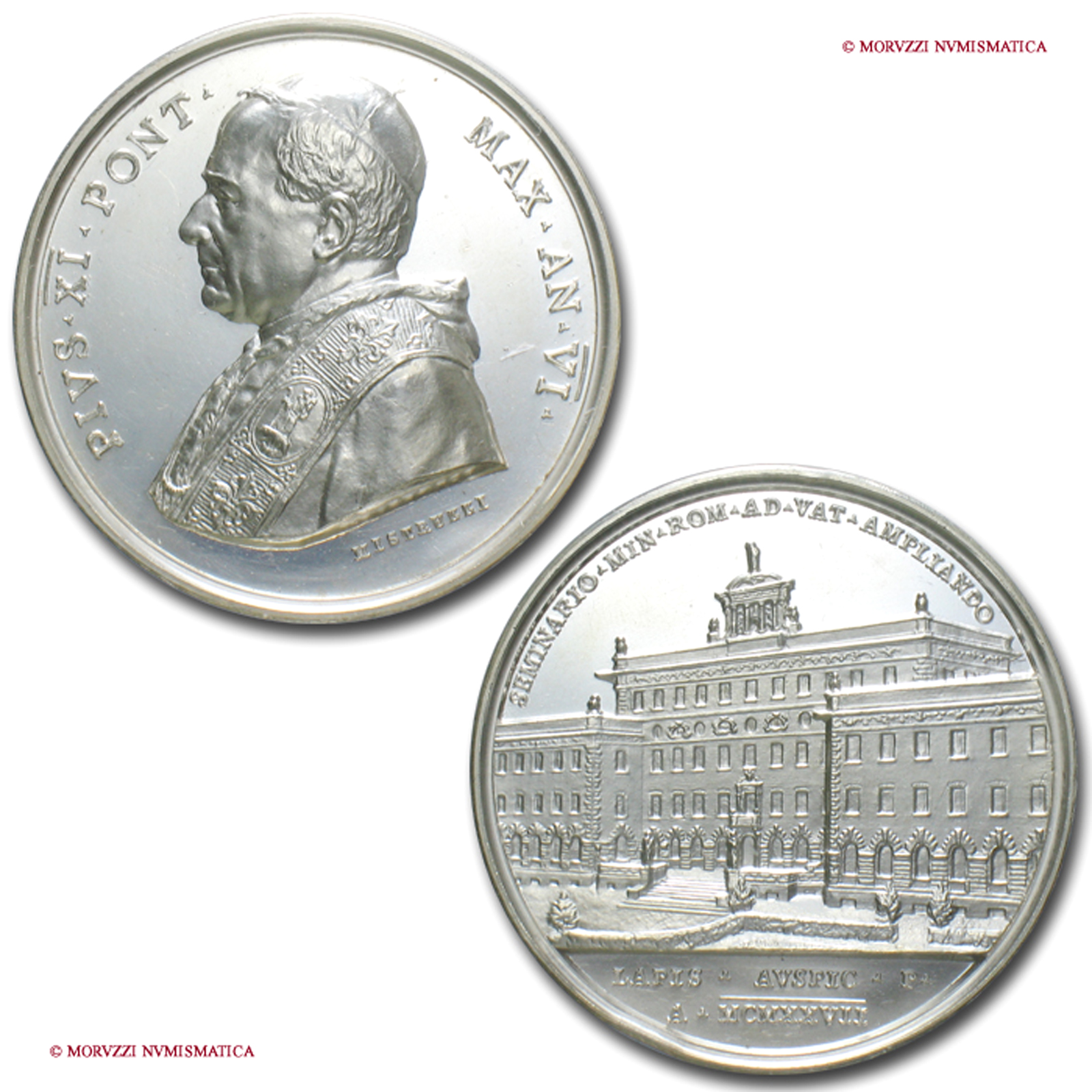 Città del Vaticano, PIO XI, Ratti, 1922-1939, MEDAGLIA, Anno VI | Moruzzi Numismatica