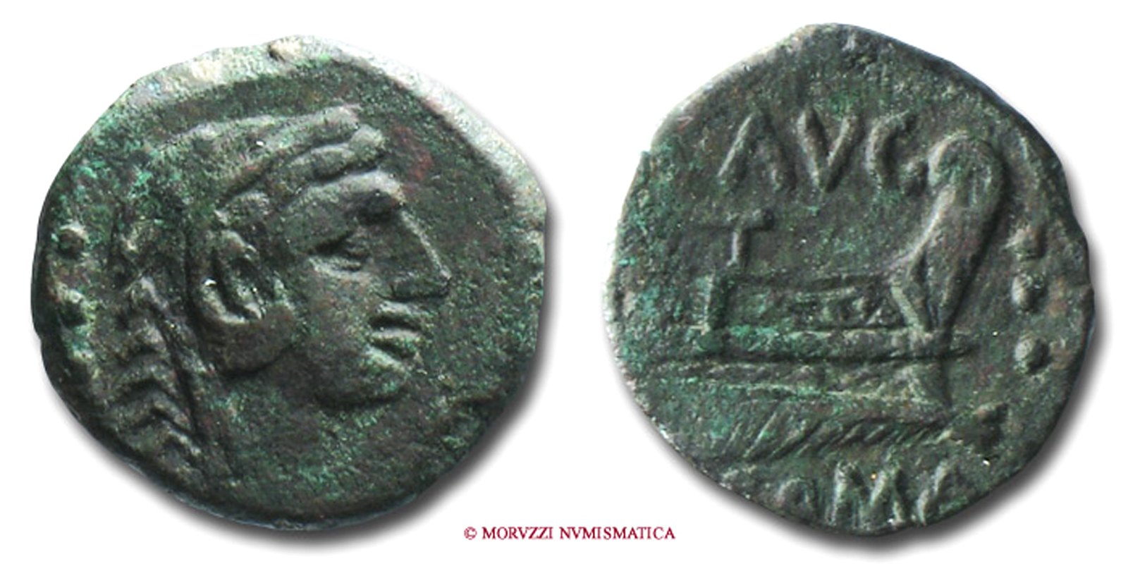 GENS MINUCIA, QUADRANTE, 135 a.C. | Moruzzi Numismatica