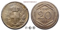 Regno d'Italia, VITTORIO EMANUELE III, CENTESIMI 20, Esagono - bordo liscio, 1920, Zecca di Roma, NICHEL, MB, (R), (Pagani 852) / monete italiane moderne rare (moneta italiana moderna rara da collezione - Casa Savoia) | Moruzzi Numismatica