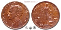 Regno d'Italia, VITTORIO EMANUELE III, CENTESIMO, Italia su prora, 1913, Zecca di Roma, RAME, FDC, (Pagani 950) / monete italiane moderne (moneta italiana moderna da collezione - Casa Savoia) | Moruzzi Numismatica