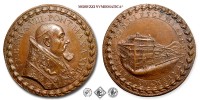 Stato Pontificio, URBANO VIII, Barberini, MEDAGLIA ANNUALE IN BRONZO, Palazzo del Quirinale, 1640 A XVII, Opus Gaspare Morone, q​​​​​​​FDC, (RR), (Bartolotti E640) / medaglie papali pontificie annuali rare da collezione | Moruzzi Numismatica
