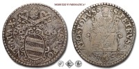 Stato Pontificio, PIO V, Ghislieri, TESTONE, 1566-1572, • S • PETRVS • ANCONA • busto frontale di S. Pietro, Zecca di Ancona, ARGENTO, qBB, (Muntoni 32) / monete papali pontificie d'argento (moneta papale pontificia da collezione) | Moruzzi Numismatica