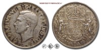 Canada, GIORGIO VI, CENTESIMI 50, 1946, Royal Canadian Mint of Ottawa, ARGENTO, SPL, (KM 36) / King George VI 50 Cents with IND:IMP: World Silver coins (monete mondiali canadesi moderne d'argento - moneta mondiale canadese moderna da collezione) | Moruzzi Numismatica