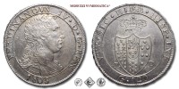 Regno di Napoli, FERDINANDO IV DI BORBONE, GRANA 120, 1805, Zecca di Napoli, ARGENTO, qSPL, (Pannuti-Riccio 9) / PIASTRA BORBONICA D'ARGENTO (monete italiane napoletane preunitarie moderne rare - moneta napoletana rara - piastre borboniche da collezione) | Moruzzi Numismatica