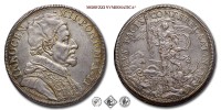 Stato Pontificio, INNOCENZO XII, Pignatelli, PIASTRA, A II 1693, DEVS PACIS CONTERET SATANAM San Michele fulmina Satana, Zecca di Roma, ARGENTO, SPL, (Muntoni 16) / monete papali da collezione (moneta papale pontificia - piastre pontificie d'argento) | Moruzzi Numismatica