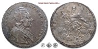 Stato pontificio, BENEDETTO XIV, Lambertini, SCUDO, 1753 AN XIV, Zecca di Roma, ARGENTO, SPL, (R), (Muntoni 44) / monete papali pontificie rare d'argento (moneta papale pontificia rara da collezione) | Moruzzi Numismatica