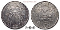 Stato Pontificio, SEDE VACANTE 1758, SCUDO, Camerlengo Card. Girolamo Colonna, Zecca di Roma, ARGENTO, SPL, (Muntoni 2) / monete papali pontificie d'argento (moneta papale pontificia delle Sedi Vacanti) | Moruzzi Numismatica