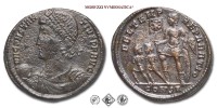COSTANZO II, PICCOLO BRONZO, 348-351 d.C., FEL TEMP REPARATIO / CONSA l'imperatore con scudo e labaro in piedi davanti a due prigionieri, Zecca di Costantinopoli, mBB, (RIC 84) / monete romane imperiali antiche (moneta romana imperiale antica - Impero Romano) | Moruzzi Numismatica