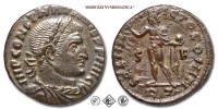 COSTANTINO I, AES III, 315 d.C., SOLI INVICTO COMITI / S F / R P il Sole stante di fronte leva la mano destra e tiene un globo nella sinistra, Zecca di Roma, BRONZO, SPL, (RRR), (RIC 37/R5) / monete romane imperiali antiche rare (moneta romana imperiale antica rara - Impero Romano) | Moruzzi Numismatica