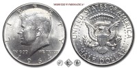 Stati Uniti d'America, DOLLARO 1/2, Kennedy, 1964, Zecca di Philadelphia, ARGENTO, q​​​​​​​FDC, (KM 202) / USA - United States of America Silver Half Dollar COINS (monete mondiali moderne da collezione - mezzi dollari americani - moneta mondiale moderna d'argento) | Moruzzi Numismatica