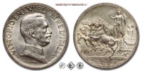 Regno d'Italia, VITTORIO EMANUELE III, LIRA, Quadriga briosa, 1915, Zecca di Roma, ARGENTO, qFDC, (Pagani 773) / monete italiane moderne d'argento (moneta italiana moderna da collezione - Casa Savoia) | Moruzzi Numismatica