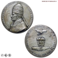 Città del Vaticano, PIO XI, Ratti, MEDAGLIA STRAORDINARIA IN METALLO BIANCO, Giubileo Sacerdotale, 1929, Opus Egidio Boninsegna, mSPL, (R), (Cusumano-Modesti 186) / medaglie papali pontificie straordinarie rare da collezione | Moruzzi Numismatica