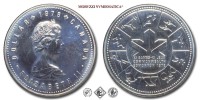 Canada, ELISABETTA II, DOLLARO, XI Commonwealth Games Edmonton, 1978, Royal Canadian Mint of Ottawa, ARGENTO, FDC, (KM 121) / Queen Elizabeth II ONE SILVER DOLLAR World coins (monete mondiali moderne d'argento da collezione - dollari canadesi) Dollar canadien | Moruzzi Numismatica