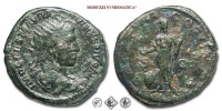 ALESSANDRO SEVERO, DUPONDIO, 226 d.C., P M TR P V COS II P P / S C la Salus con spighe su modio e rotolo, Zecca di Roma, BRONZO, MB, (Cfr. R.I.C. 444) / monete romane imperiali antiche (moneta romana imperiale antica della dinastia dei Severi - Impero Romano) | Moruzzi Numismatica