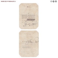 Russia, ALESSANDRO I, RUBLI 25, Napoleonic Forgery (falsificazione napoleonica), 1807, SPL, (RRR) / Россия › Российская Империя 	› Александр I › 25 рублей (World Paper Money - banconote mondiali europee russe rare - banconota mondiale europea russa rara da collezione) Russian Empire › Alexander I › 25 Roubles | Moruzzi Numismatica