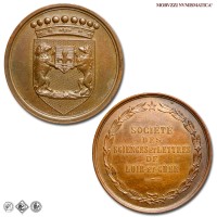 Francia, SOCIETE SCIENCES ET LETTRES, MEDAGLIA IN BRONZO, s.d., m​​​​​​​SPL / France Médaille de bronze pour la SOCIETE DES SCIENCES ET LETTRES DE LOIR ET CHER (Médailles françaises - medaglie mondiali europee francesi da collezione) | Moruzzi Numismatica