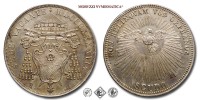 Stato Pontificio, SEDE VACANTE 1846, SCUDO, Camerlengo Card. Tommaso Riario Sforza, Zecca di Roma, ARGENTO, mSPL, (R), (Muntoni 2) / monete papali pontificie rare d'argento (moneta papale pontificia rara delle Sedi Vacanti) | Moruzzi Numismatica