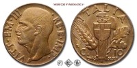 Regno d'Italia, VITTORIO EMANUELE III, CENTESIMI 10, Impero, 1943 XXI, Zecca di Roma, BRONZITAL, q​​​​​​​FDC, (Pagani 891) / monete italiane moderne (moneta italiana moderna da collezione - Casa Savoia) | Moruzzi Numismatica