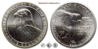 Stati Uniti d'America, DOLLARO, XXIII Olimpiade di Los Angeles 1984 - Lanciatore del disco, 1983, Zecca di San Francisco, ARGENTO, FDC, (KM 209) / USA - United States of America SILVER ONE DOLLAR COINS 1984 Olympic Games in Los Angeles - Disc Thrower (monete mondiali americane da collezione - moneta mondiale americana - dollari americani d'argento) | Moruzzi Numismatica
