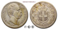 Regno d'Italia, UMBERTO I, LIRE 2, 1° tipo, 1881, Zecca di Roma, ARGENTO, BB, (Pagani 591) / monete italiane moderne d'argento (moneta italiana moderna da collezione - Casa Savoia) | Moruzzi Numismatica