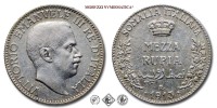Regno d'Italia, Somalia Italiana, VITTORIO EMANUELE III, RUPIA 1/2, 1913, Zecca di Roma, ARGENTO, SPL, (R), (Pagani 968) / monete italiane moderne coloniali rare d'argento (moneta italiana moderna coloniale rara da collezione - Casa Savoia) | Moruzzi Numismatica