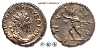VITTORINO, ANTONINIANO, 268-270 d.C., INVICTVS il Sole radiato leva in alto la destra. A sinistra una stella, Zecca di Colonia, BRONZO, qSPL, (RIC 114C) / monete romane imperiali antiche (moneta romana imperiale antica - Impero Romano) | Moruzzi Numismatica