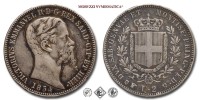 Regno di Sardegna, VITTORIO EMANUELE II, LIRE 2, 1854, Zecca di Torino, ARGENTO, qBB, (RR), (Pagani 397) / monete italiane moderne rare d'argento (moneta italiana moderna rara da collezione - Casa Savoia) | Moruzzi Numismatica