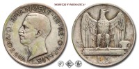 Regno d'Italia, VITTORIO EMANUELE III, LIRE 5, Aquilotto (Aquilino) - due rosette, 1927, Zecca di Roma, ARGENTO, BB, (Pagani 710a) / monete italiane moderne d'argento (monete italiana moderna da collezione - Casa Savoia) | Moruzzi Numismatica