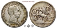 Regno d'Italia, VITTORIO EMANUELE III, LIRE 2, Quadriga briosa, 1916, Zecca di Roma, ARGENTO, BB, (Pagani 739) / monete italiane moderne d'argento (moneta italiana moderna da collezione - Casa Savoia) | Moruzzi Numismatica