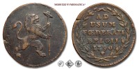 Belgio, STATI UNITI, LIARDS 2, 1790, Zecca di Bruxelles, RAME, mBB, (KM 52) / Verenigde Belgische staten (États belgiques unis) 2 Oorden pièces de monnaies de Belgique (World COPPER coins - monete mondiali europee belghe moderne - moneta mondiale europea belga) | Moruzzi Numismatica