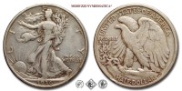 Stati Uniti d'America, USA, DOLLARO 1/2, Walking Liberty, 1936, Zecca di Philadelphia, ARGENTO, qBB, (KM 142) USA - United States of America Silver Half Dollar COINS (monete mondiali moderne da collezione - mezzi dollari americani - moneta d'argento) | Moruzzi Numismatica