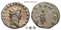 GALLIENO, ANTONINIANO, 259 d.C., P M TR P VII COS l'Imperatore stante in atto di sacrificare su di un'ara. Nella sinistra tiene un corto scettro, Zecca di Roma, BRONZO, SPL, (RIC 123) / monete romane imperiali antiche (moneta romana imperiale antica - Impero Romano) | Moruzzi Numismatica