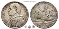 Città del Vaticano, PIO XI, Ratti, LIRE 5, 1933-1934, Zecca di Roma, ARGENTO, BB, (Pagani 636) / monete papali pontificie vaticane d'argento (moneta papale pontificia vaticana da collezione) | Moruzzi Numismatica