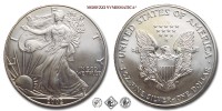 Stati Uniti, DOLLARO, American Eagle, 2002, Zecca di Philadelphia, ARGENTO, FDC, (KM 273) / USA - United States of America ONE DOLLAR (WORLD SILVER COINS - monete mondiali americane moderne - moneta mondiale americana moderna - dollari d'argento) | Moruzzi Numismatica