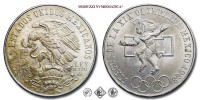 Stati Uniti Messicani, PESOS 25, Giochi Olimpici, 1968 Mo, Zecca di Città del Messico, ARGENTO, q​​​​​​​FDC, (KM 479.1) / monedas de plata de Mexico ESTADOS UNIDOS MEXICANOS 1968 Juegos de la XIX Olimpiada - Summer Olympics Mexico City World SILVER coins (monete mondiali messicane commemorative d'argento - moneta mondiale messicana commemorativa da collezione) | Moruzzi Numismatica