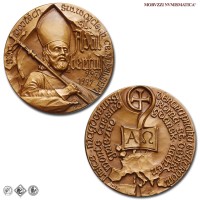 Polonia, SAN ADALBERTO, MEDAGLIA IN BRONZO, 1997, FDC / Polska Medal św. Wojciecha (medaglie mondiali europee polacche da collezione) | Moruzzi Numismatica