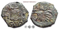 LEONE V e COSTANTINO, FOLLIS, 813-820 d.C., Λ-ЄO Busto diademato e loricato di Leone V / KONCT Busto diademato e clamidato di Costantino, Zecca di Siracusa, BRONZO, BB, (Sear 1636) / monete bizantine antiche (moneta bizantina - Impero Bizantino) | Moruzzi Numismatica