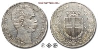Regno d'Italia, UMBERTO I, LIRE 5 (SCUDO), 1879, Zecca di Roma, ARGENTO, qFDC, (Pagani 590) / monete italiane moderne (moneta italiana moderna - scudi d'argento da collezione - Casa Savoia) | Moruzzi Numismatica