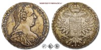 Austria, MARIA TERESA, TALLERO RICONIO, 1780, Zecca di Vienna, ARGENTO, FDC, (KM T1) / Silbertaler von Maria Theresia von Österreich (Maria Theresa of Austria Silver Thaler - World coins - monete mondiali europee austriache d'argento - moneta mondiale europea austriaca - talleri da collezione) | Moruzzi Numismatica