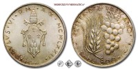 Città del Vaticano, PAOLO VI, Montini, LIRE 500, 1972 A X, Zecca di Roma, ARGENTO, FDC, (Pagani 990) / monete papali vaticane d'argento (moneta papale vaticana da collezione) | Moruzzi Numismatica