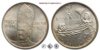 Città del Vaticano, PAOLO VI, Montini, LIRE 500, 1969 A VII, Zecca di Roma, ARGENTO, FDC, (Pagani 987) / monete papali vaticane d'argento (moneta papale vaticana da collezione) | Moruzzi Numismatica