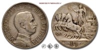 Regno d'Italia, VITTORIO EMANUELE III, LIRA, Quadriga veloce, 1913, Zecca di Roma, ARGENTO, BB, (Pagani 772) / monete italiane moderne d'argento (moneta italiana moderna da collezione - Casa Savoia) | Moruzzi Numismatica