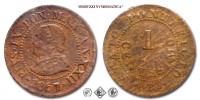 Stato Pontificio, PIO IX, Mastai Ferretti, CENTESIMO, 1867 AN XXII, Zecca di Roma, RAME, BB​​​​​​​, (R), (Pagani 609) / monete papali pontificie rare (moneta papale pontificia rara da collezione) | Moruzzi Numismatica