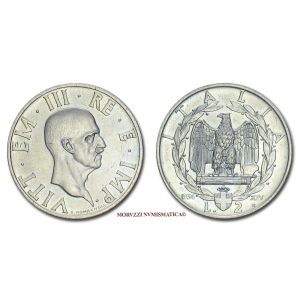 Regno d'Italia, VITTORIO EMANUELE III, 2 LIRE, 1936, Impero, zecca di Roma, qFDC, (R), (Pagani 754) / monete italiane