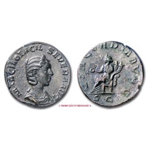 OTACILIA SEVERA, ASSE, 245-247 d.C., CONCORDIA AVGG / S C, (RIC 203b)