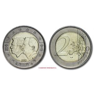 Belgio, 2 euro, 2005, unione economica Belgio-Lussemburgo, FDC