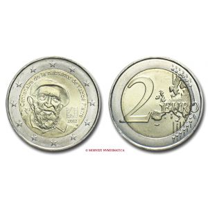 Francia, 2 euro, 2012, 100° Abbé Pierre, FDC
