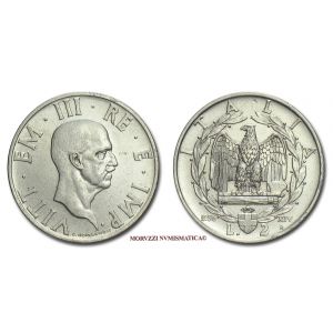 Regno d'Italia, VITTORIO EMANUELE III, 2 LIRE, 1936, Impero, zecca di Roma, qSPL, (R), (Pagani 754) / monete italiane